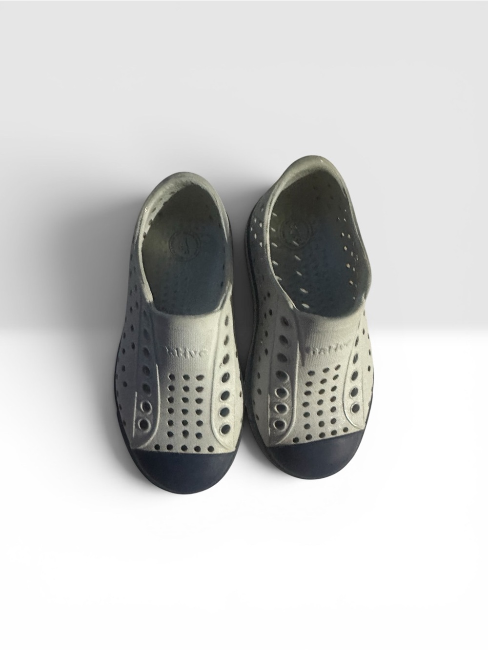 Native Shoes Jefferson Kids — Gray/Navy | c8